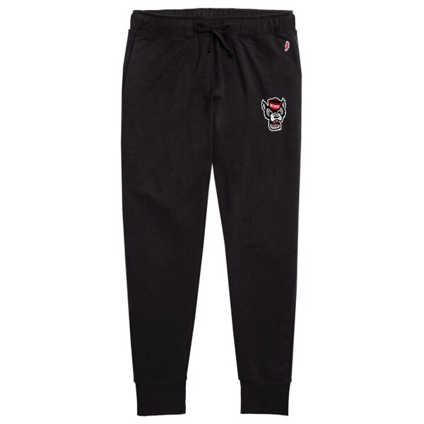 Black Ladies Jogger Pant - Wolfhead